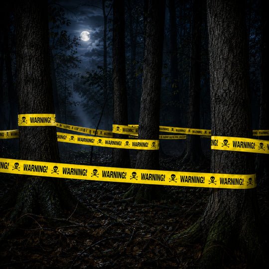 Halloween Warning/Caution Tape, 30-ft.