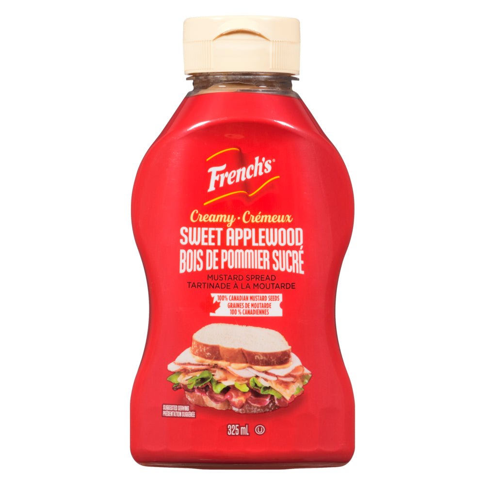 French's Sweet Applewood Mustard Spread, 325-ml