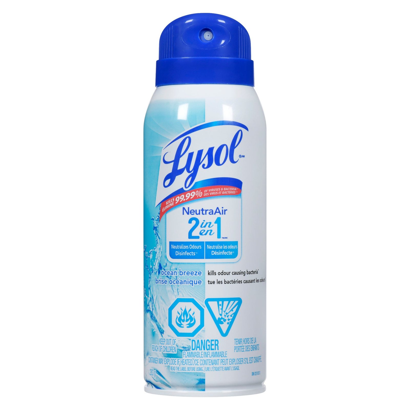 Lysol Neutra Air 2 in 1 Disinfectant Spray, 283-g
