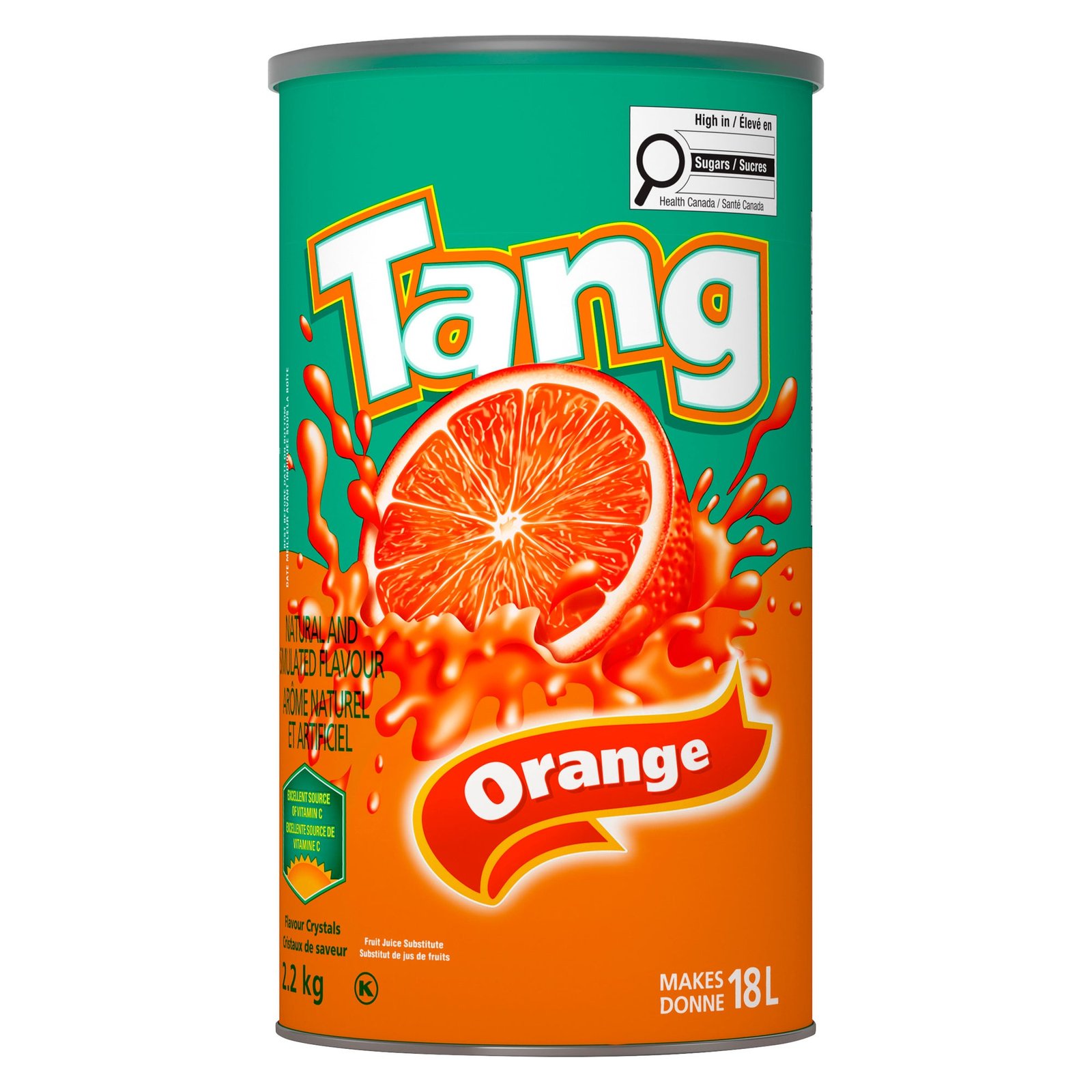 Tang Orange Flavour Crystals, 2.2-kg