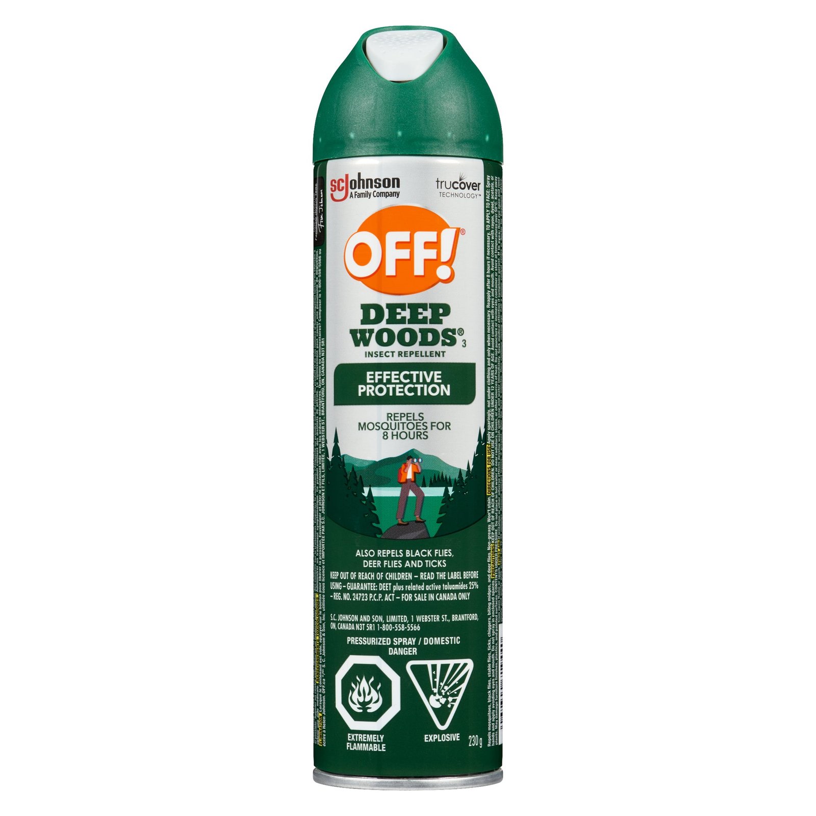 OFF! Deep Woods Insect Repellent, 230 g