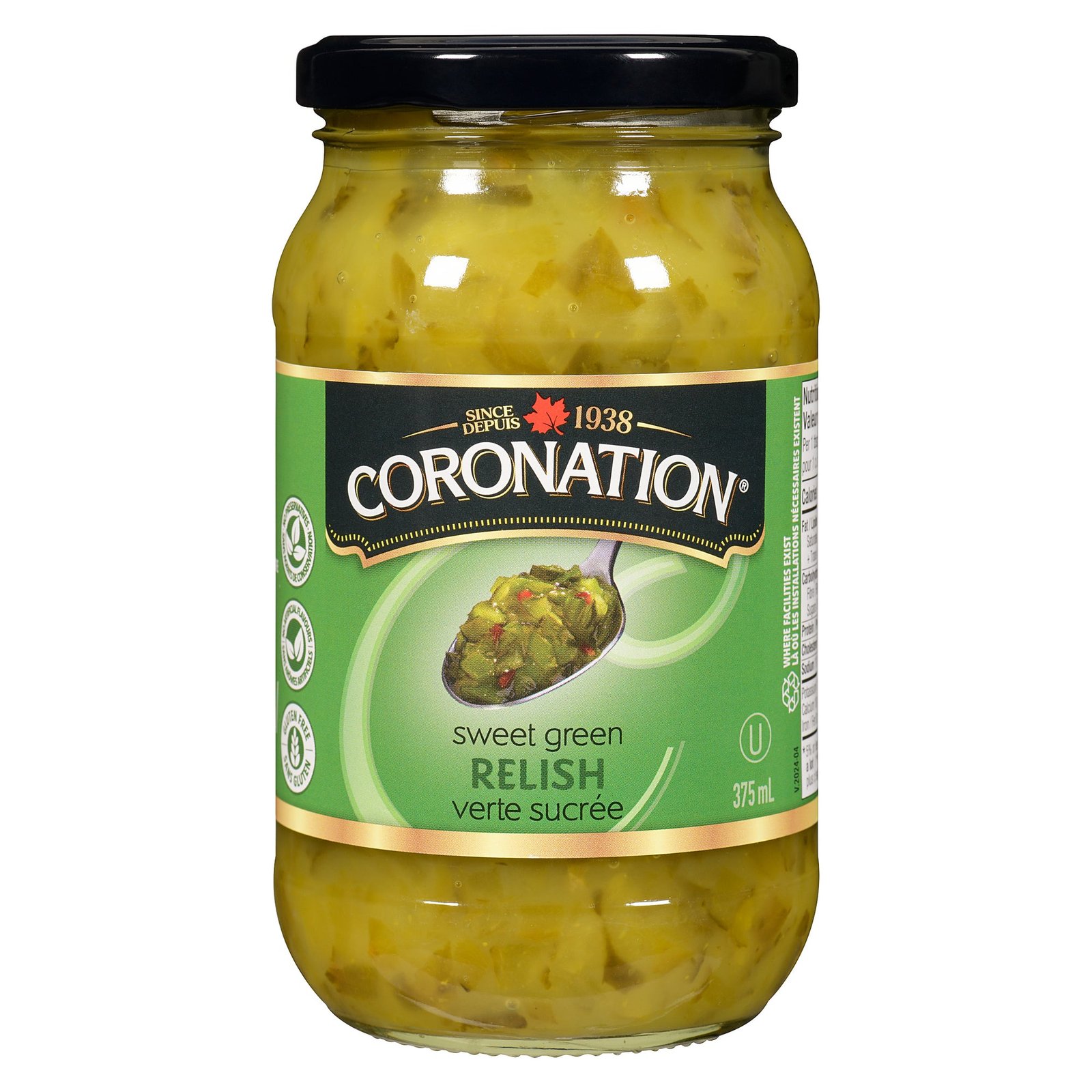 Coronation Sweet Green Relish, 375ml