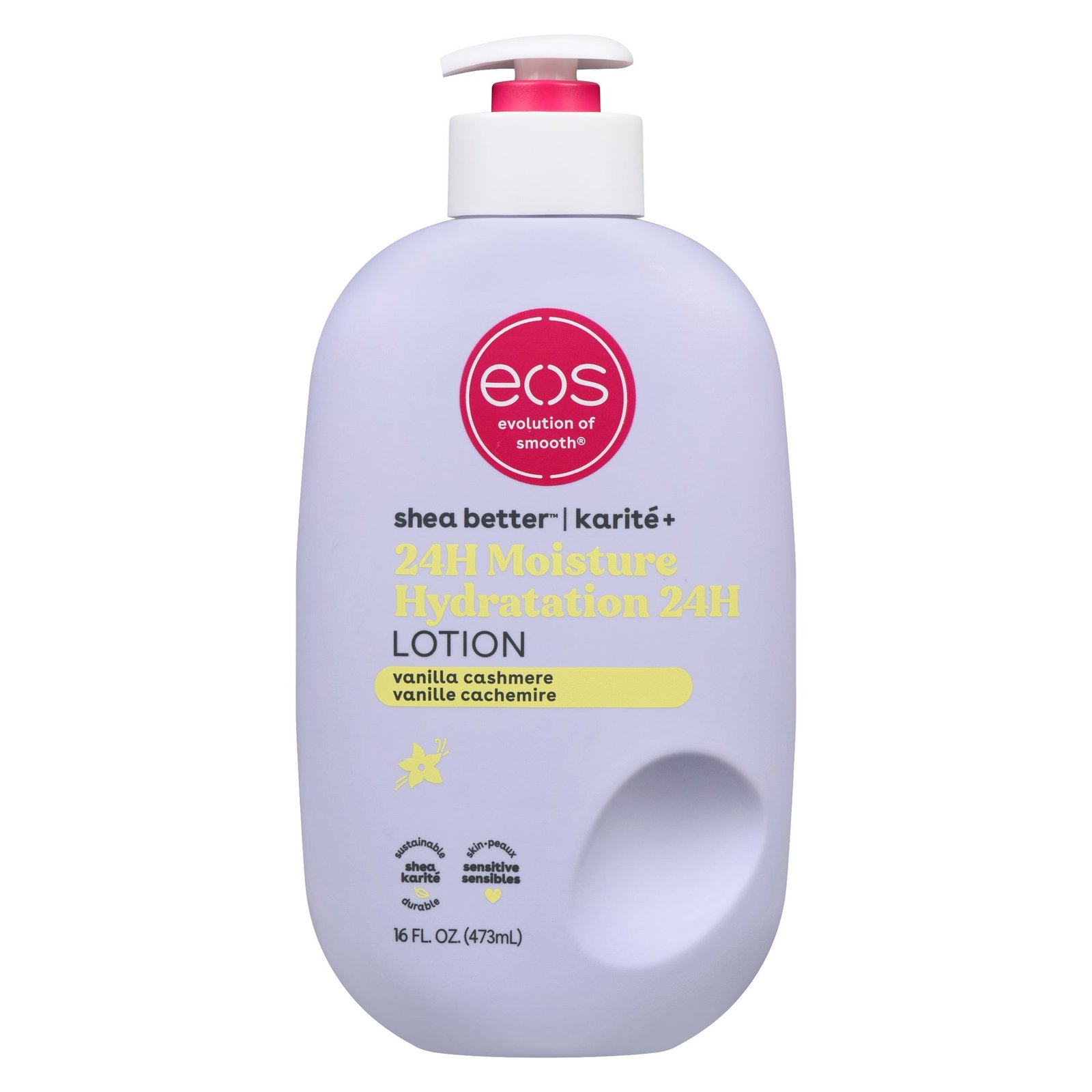 eos Shea Butter Body Lotion, Vanilla Cashmere, 473 ml