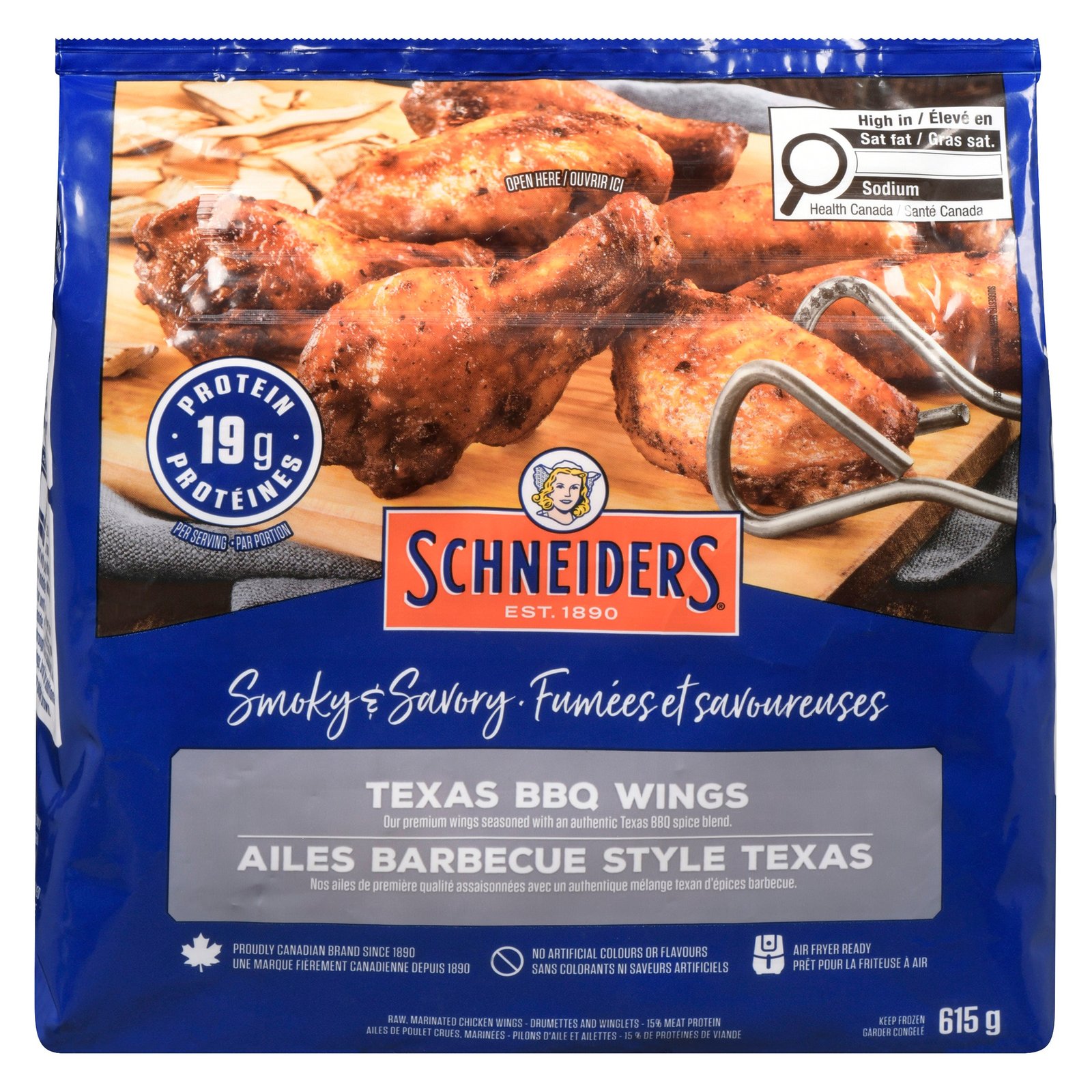 Schneiders Texas BBQ Wings, 615 g