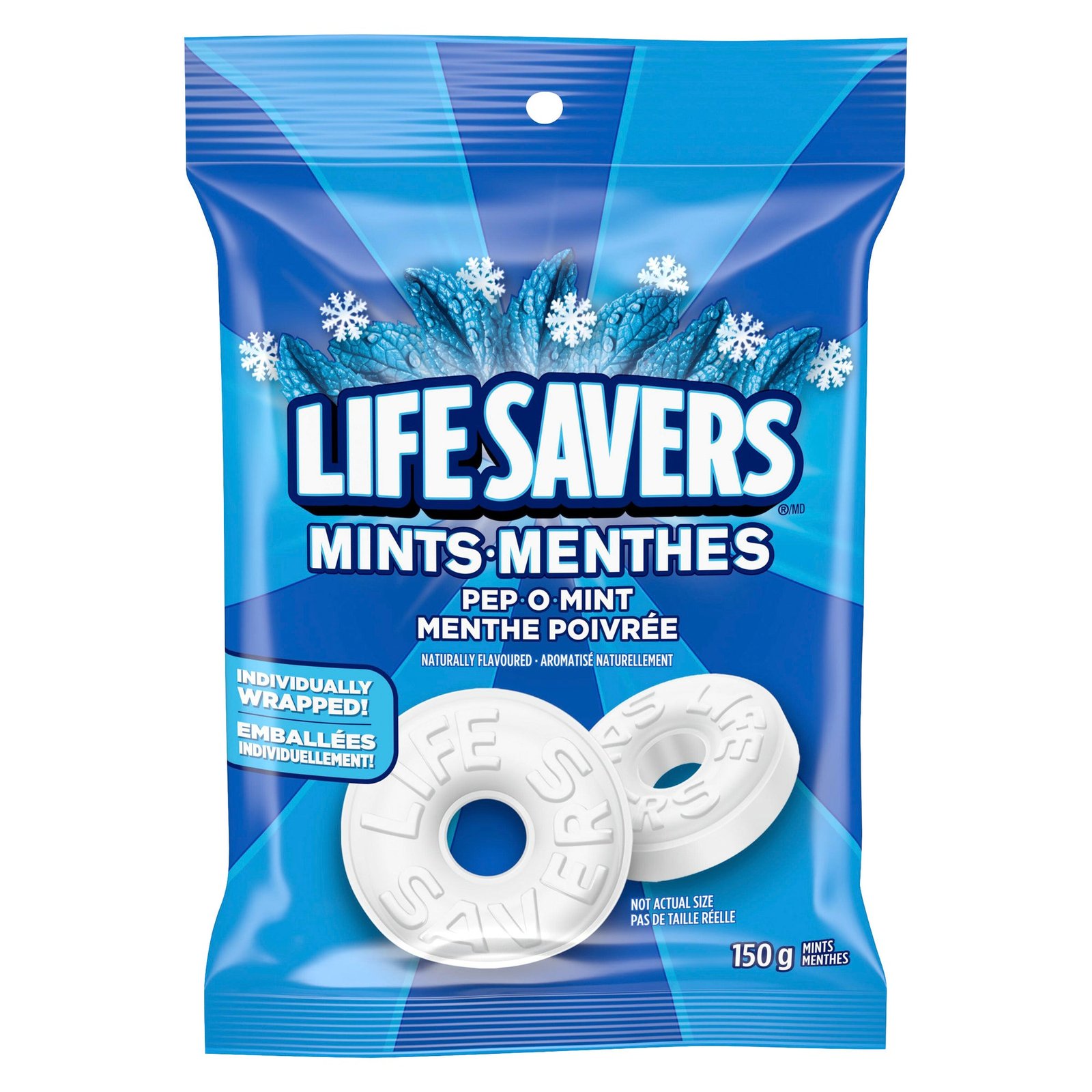 Life Savers Pep-O-Mint Candy, 150 g