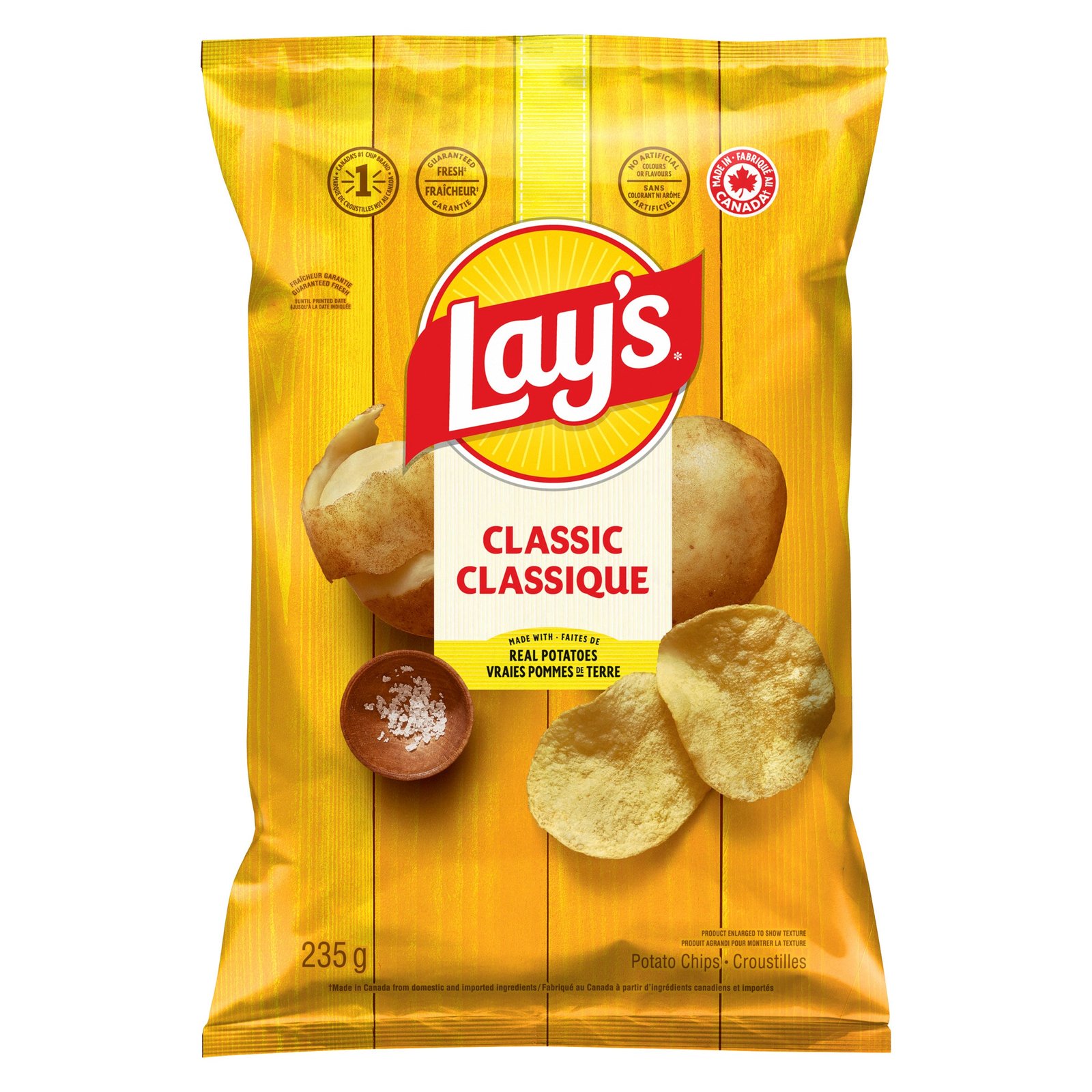 Lay's Classic Potato Chips - 235g