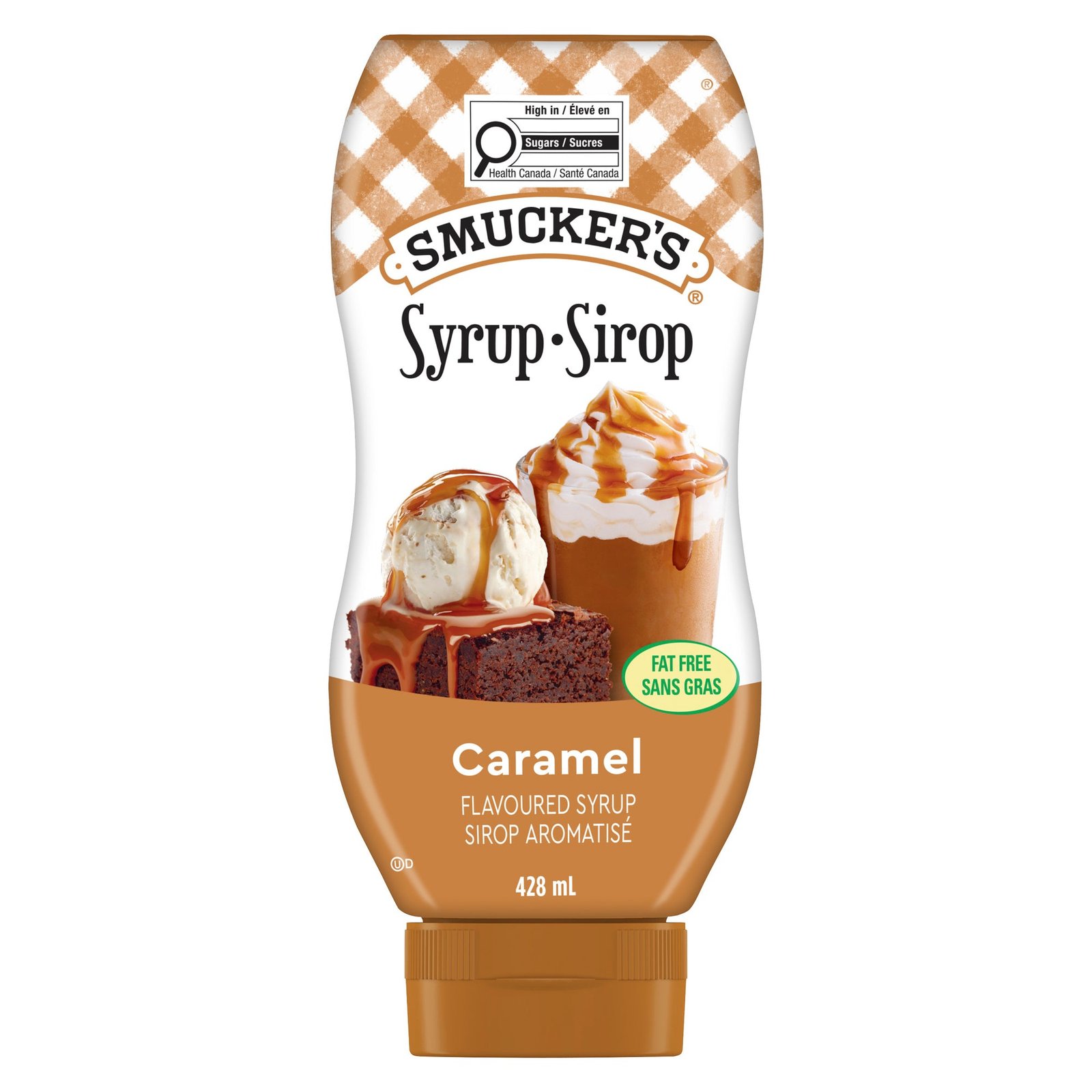 Smucker's Flavoured Syrup Caramel, 428 ml