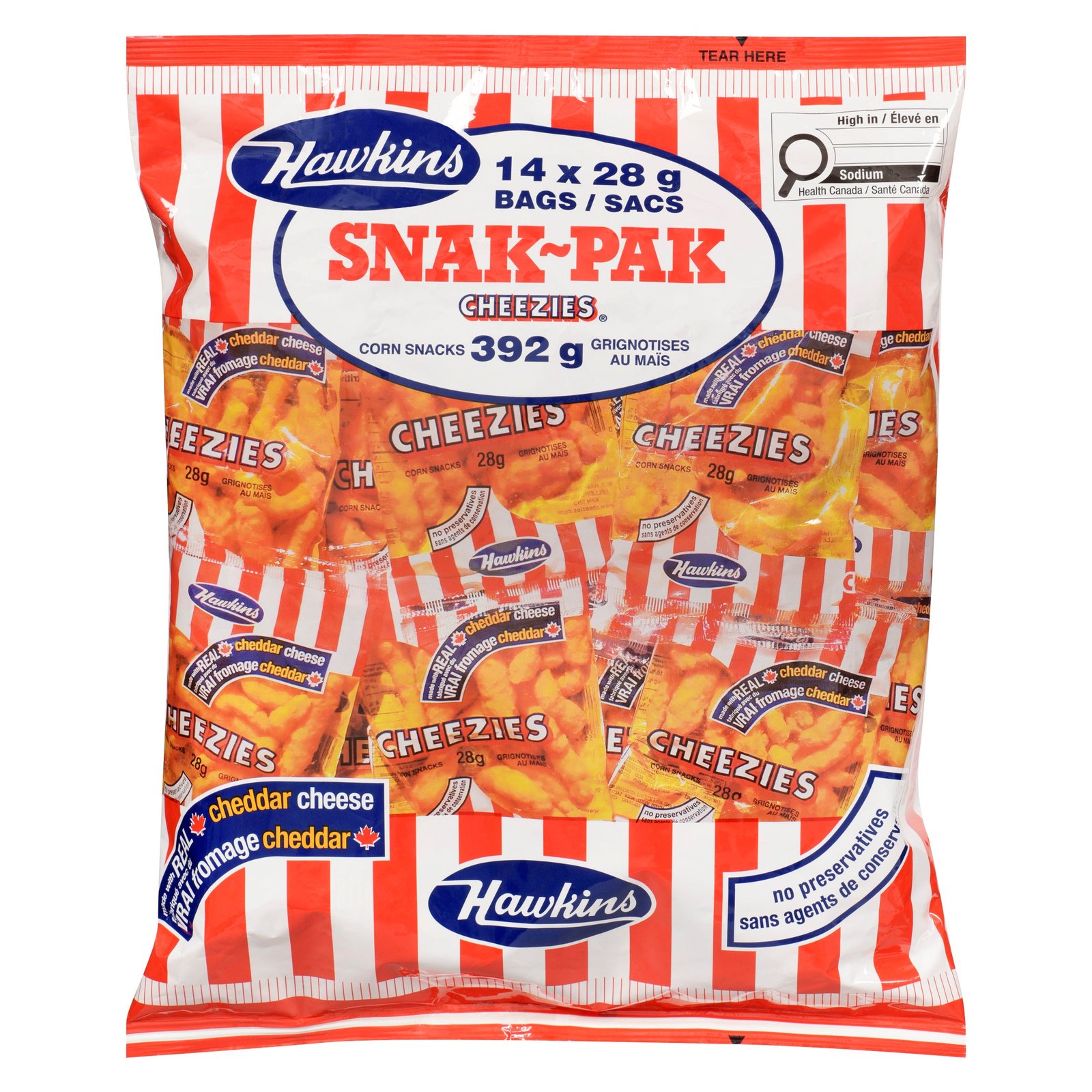 Hawkins Cheezies 14pk. - 392g