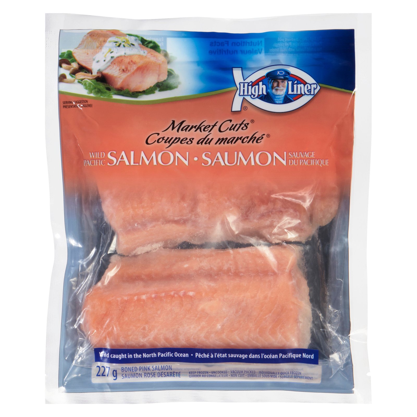 High Liner Market Cuts Wild Pacific Salmon Boned Pink Salmon, 227 g