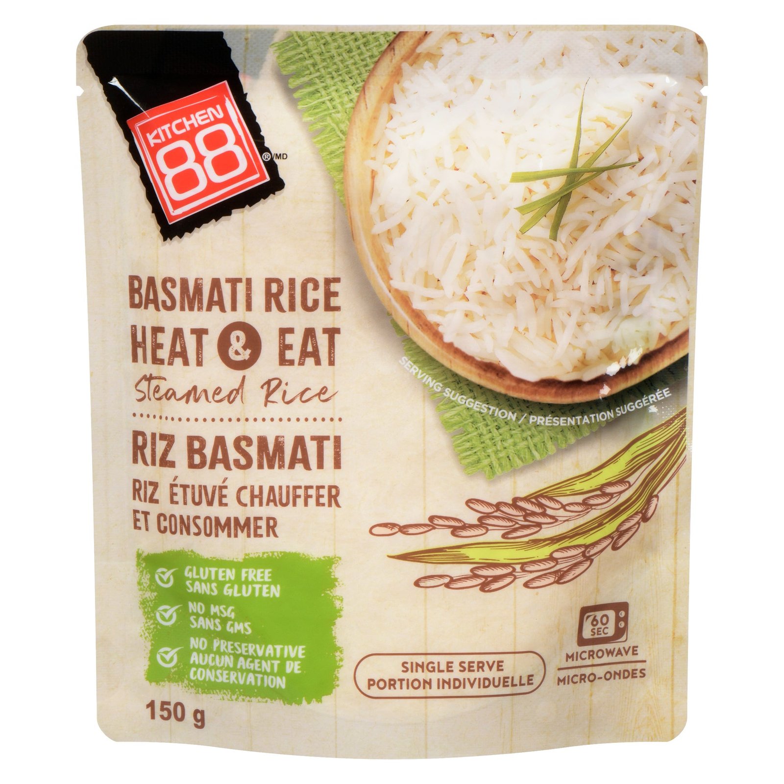 Kitchen 88 Basmati Rice - 150g