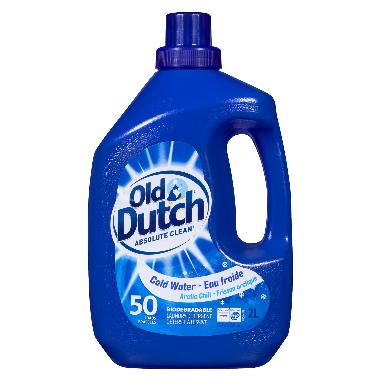Old Dutch Absolute Clean Cold Water Arctic Scented Laundry Detergent, 2-L