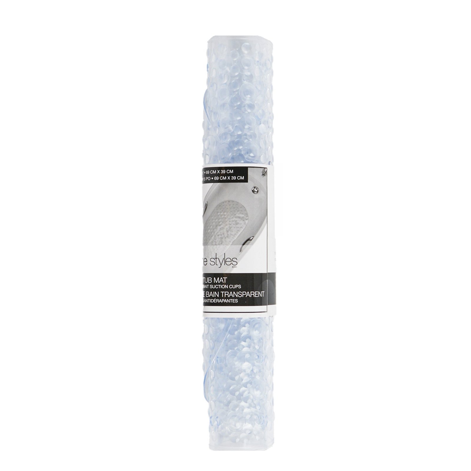 HomeStyles Clear Oval Tub Mat