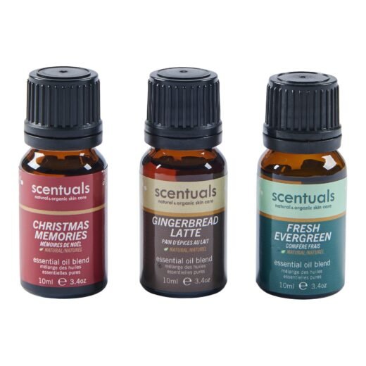 Scentuals Holiday Essential Oil Set, 3-Piece