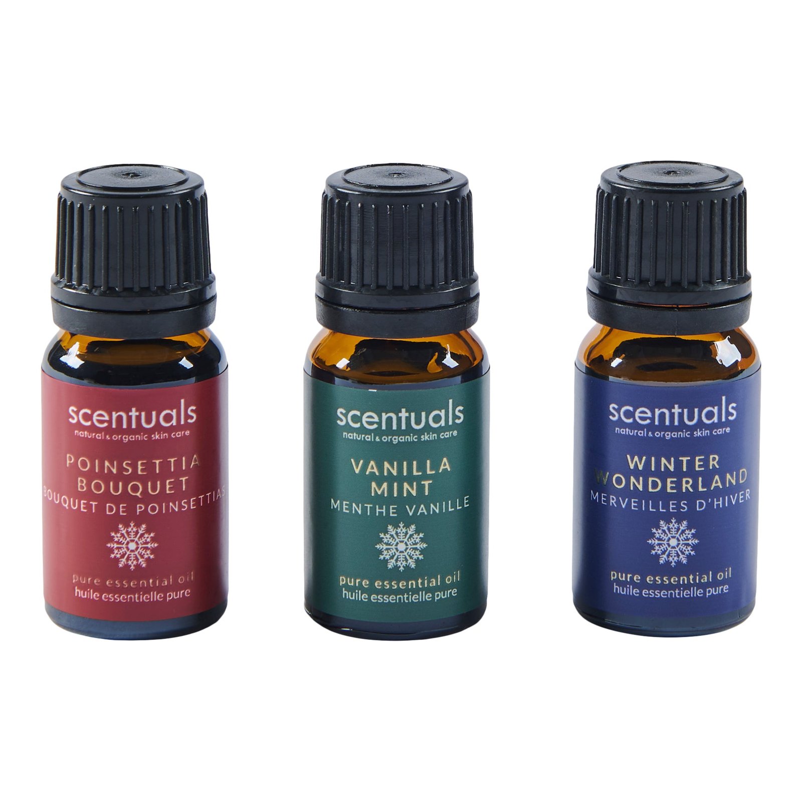 Scentuals Festive Essential Oil Set, 3-Piece