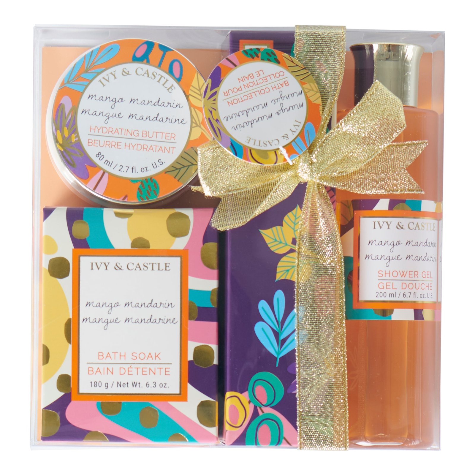 Ivy & Castle Bath and Body Collection, 3-Piece