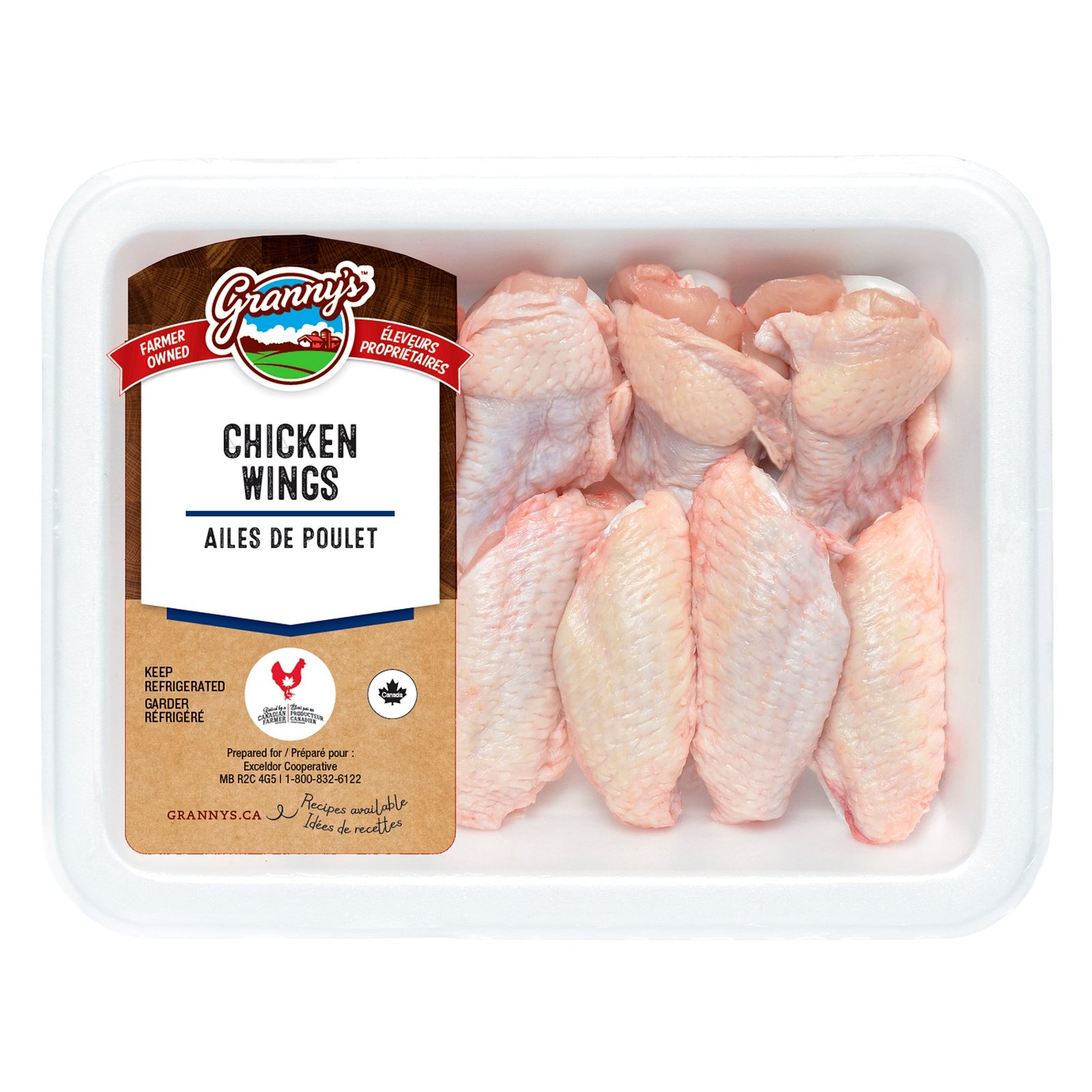Fresh Chicken Wings 12pk. - 1kg