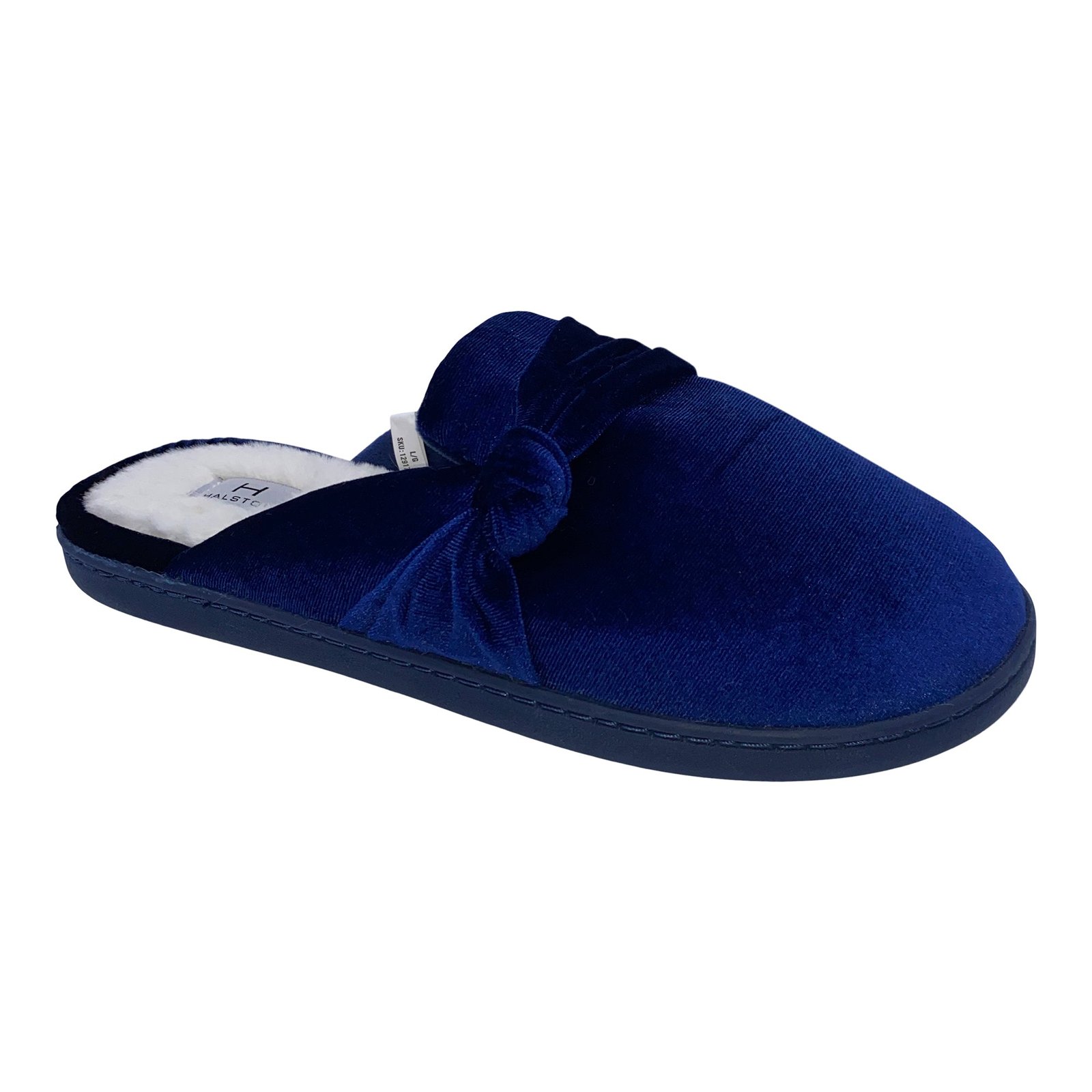 Halston Women's Velour Slippers