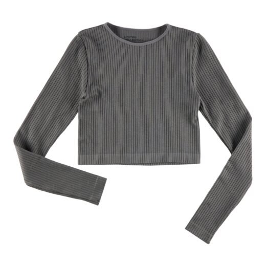 Limited Collection Women's Seamless Cropped Work Blouse