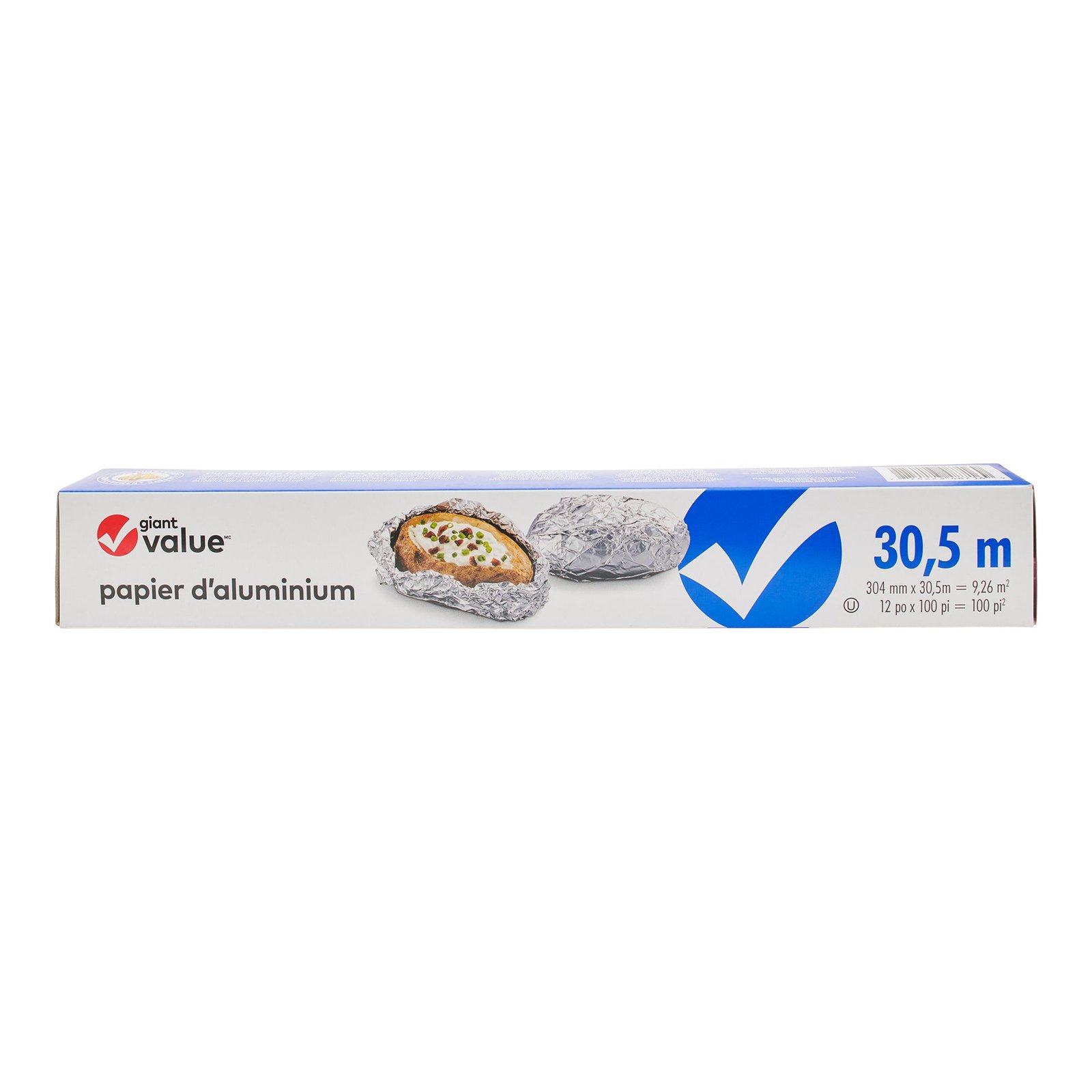 Giant Value Aluminum Foil, 30 m