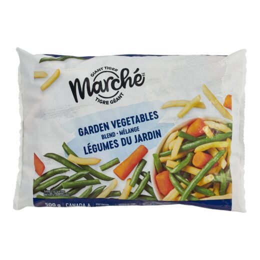 Giant Tiger Marché Garden Style Blend Frozen Vegetables, 500 g