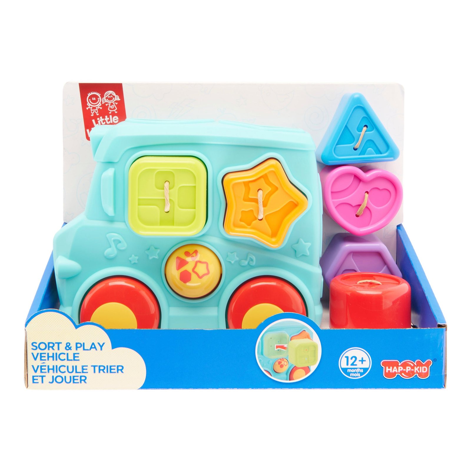 Hap-P-Kid Little Learner Sort & Play Vehicle