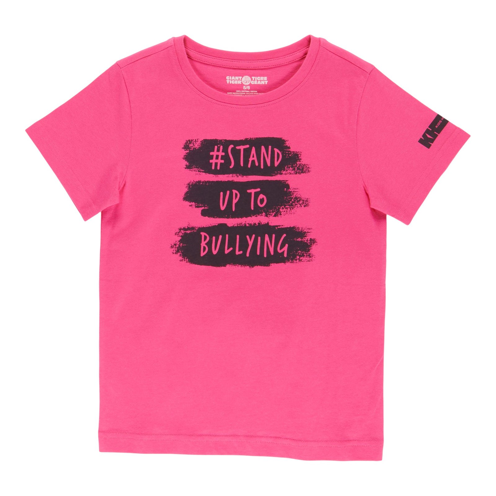 Toddler Unisex "Stand Up To Bullying" T-Shirt, English