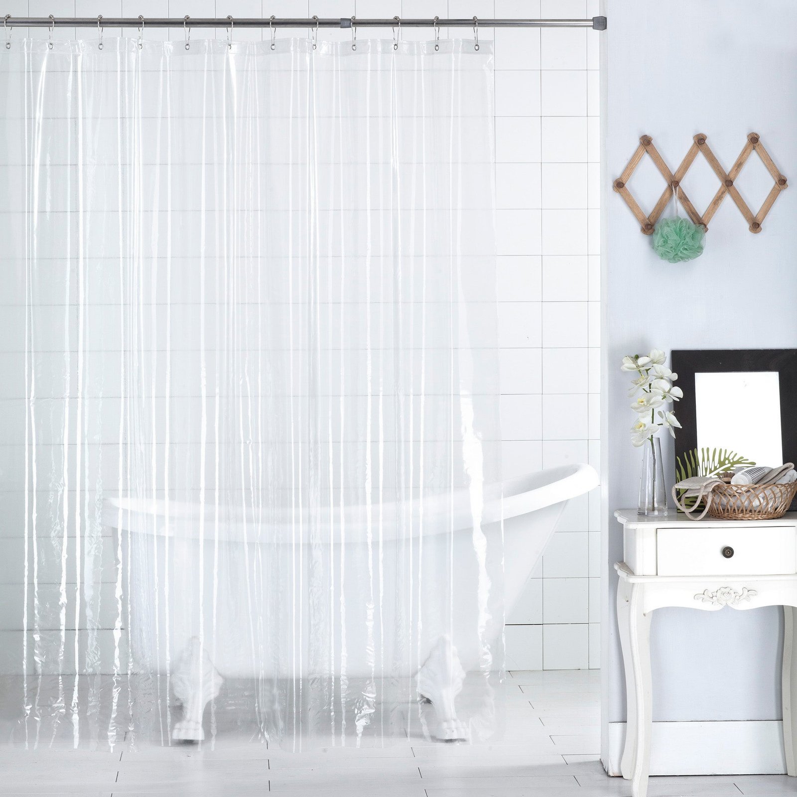 PEVA Shower Liner, 70-in x 71-in.