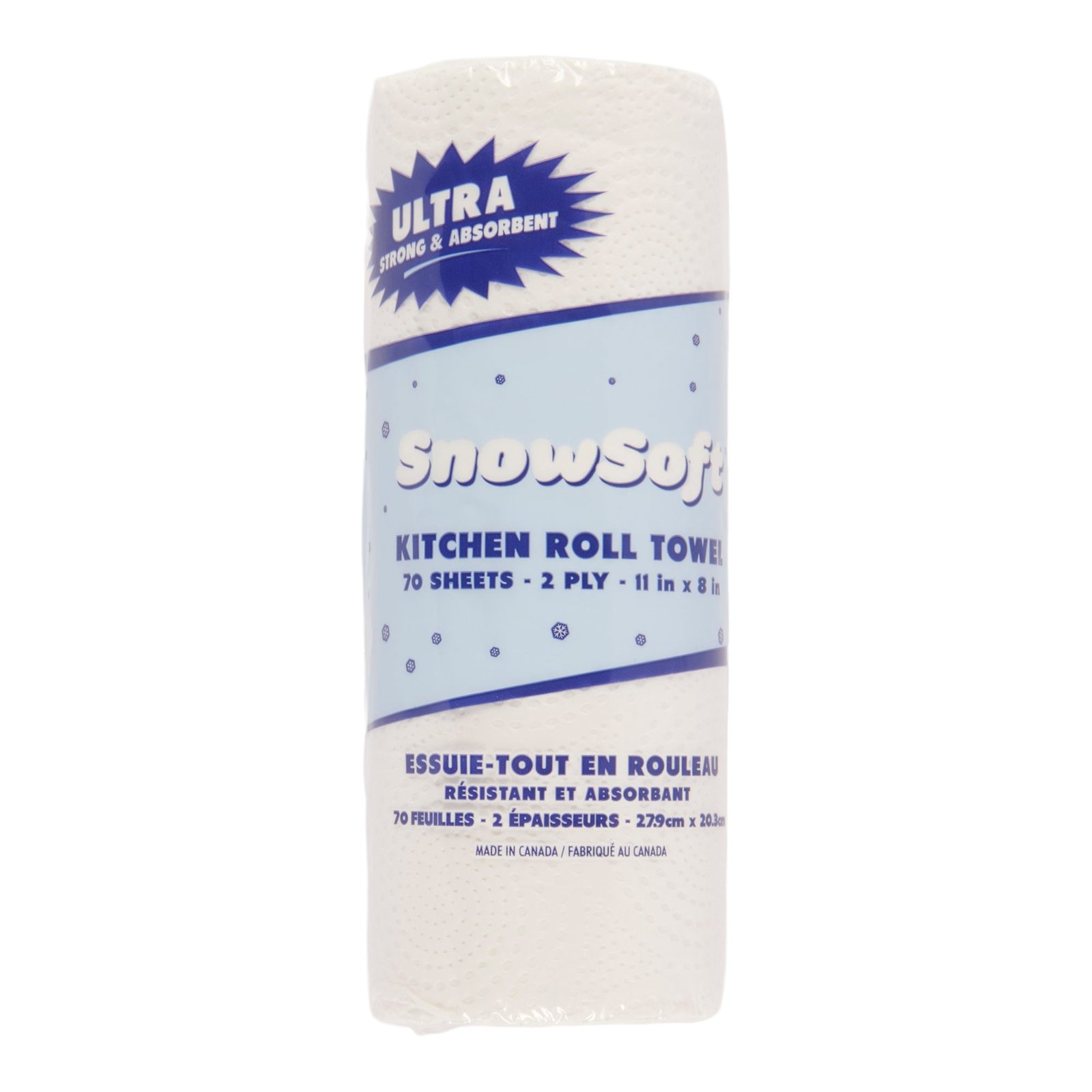 Snow Soft Paper Towel 2-Ply, 1-Pack
