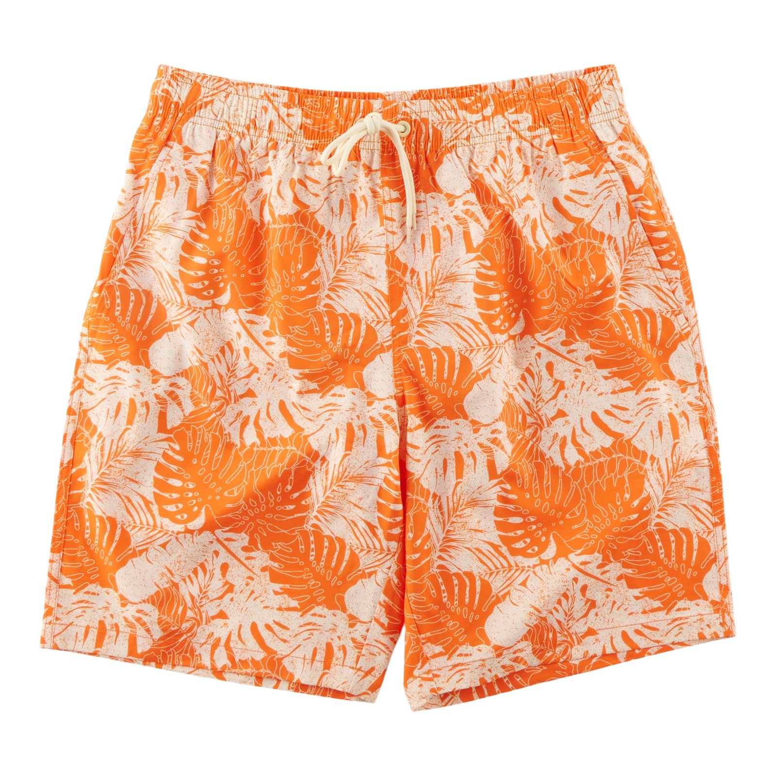 Men's Printed Stretch Swim Trunks