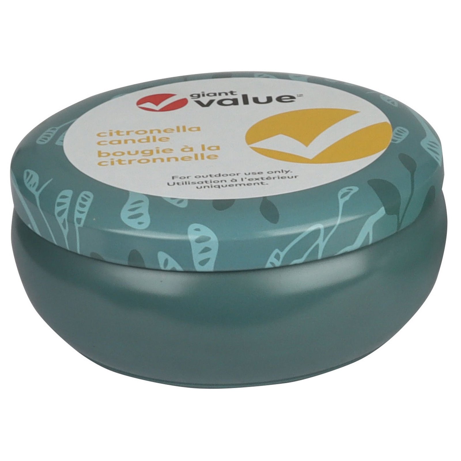 Giant Value Citronella Candle
