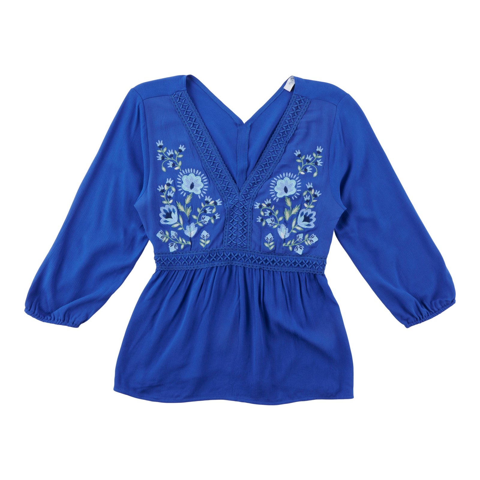 mySTYLE Women's Embroidered Boho Top