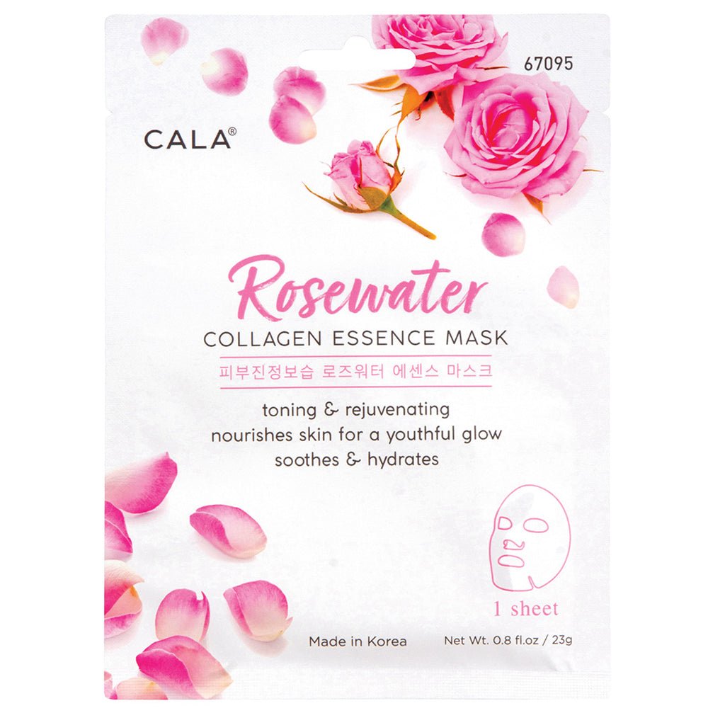 Cala Rosewater Essence Face Mask, 1-Piece