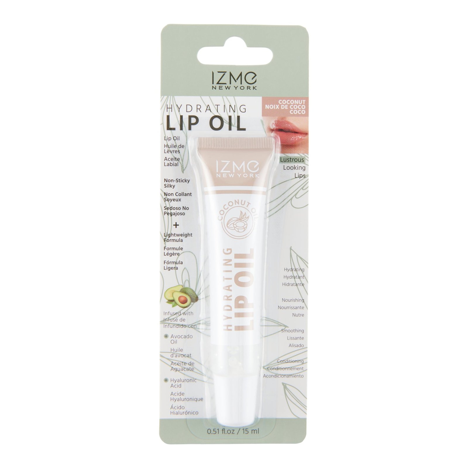 IZME Hydrating Lip Oil, Coconut