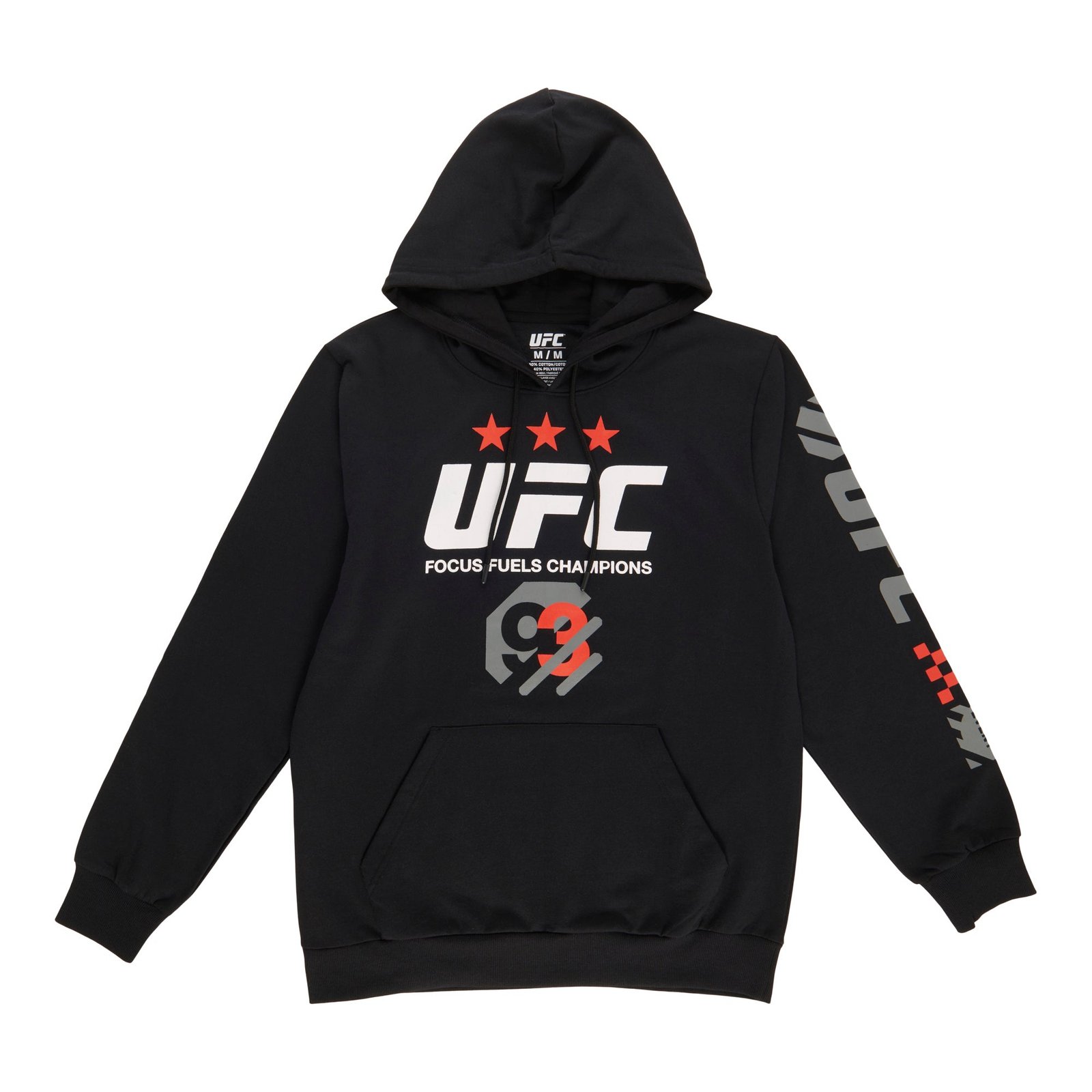 UFC Men's Licensed Long Sleeve Fleece Hoodie