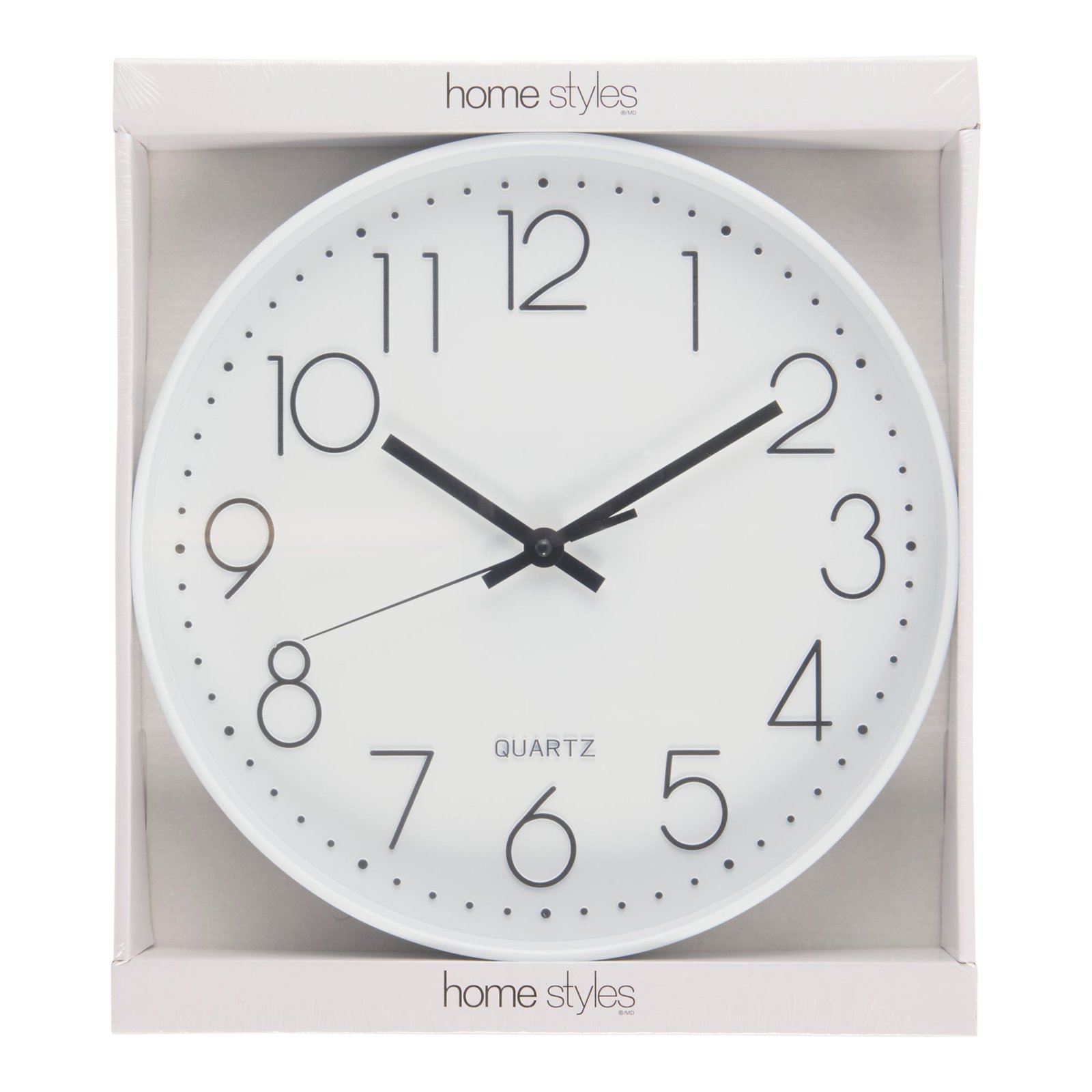 HomeStyles Wall Clock, 12-in.