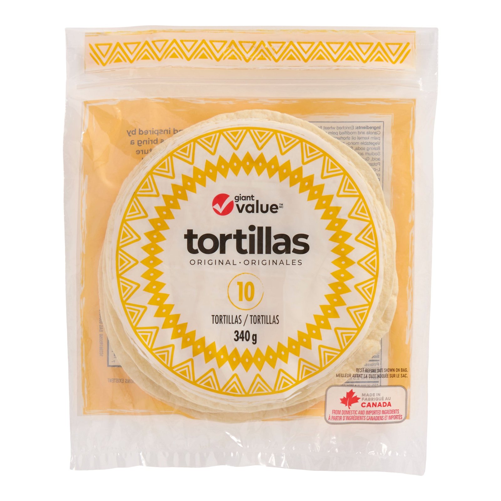 Giant Value 7-in Tortillas, 10-Pack