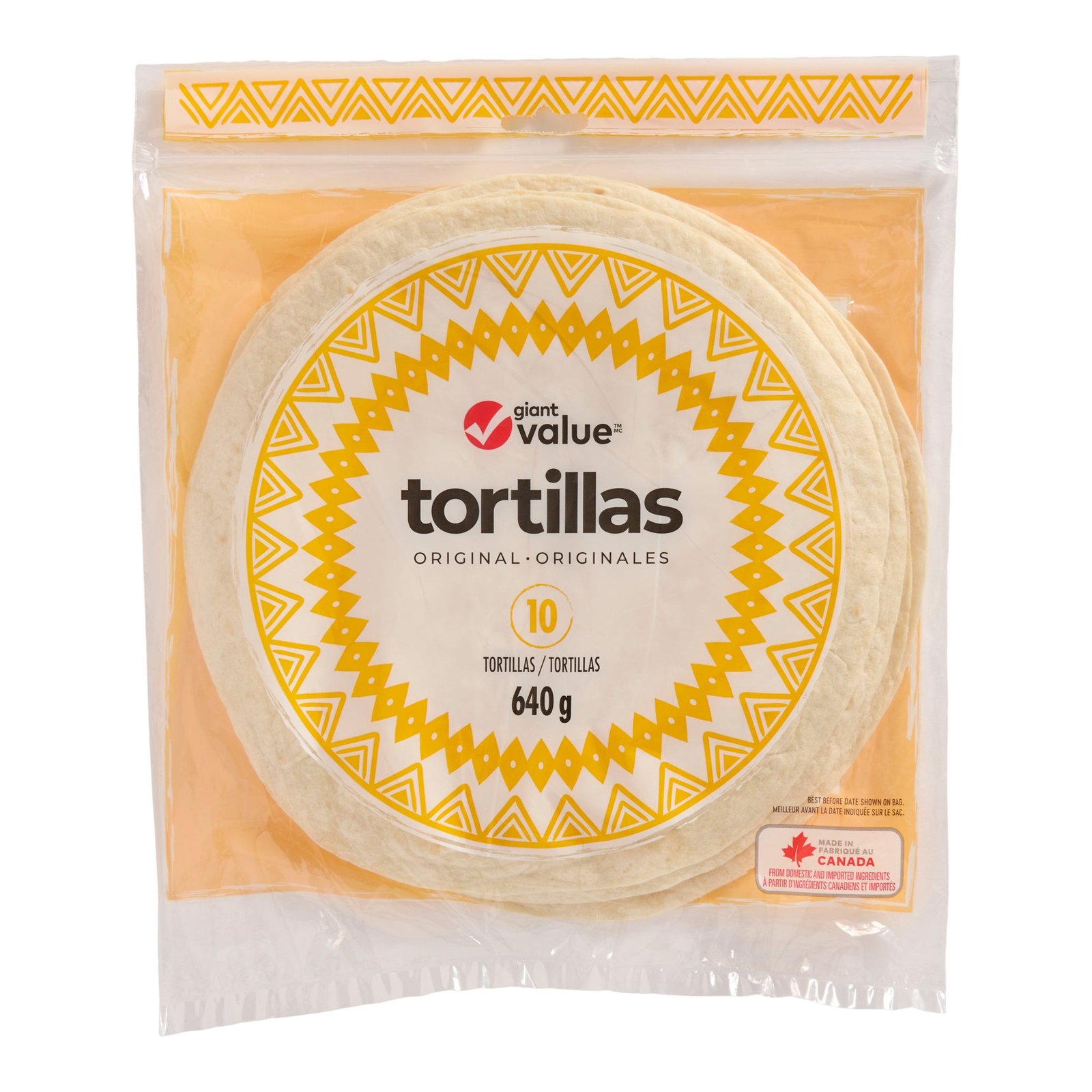 Giant Value 10-in Tortillas, 10-Pack