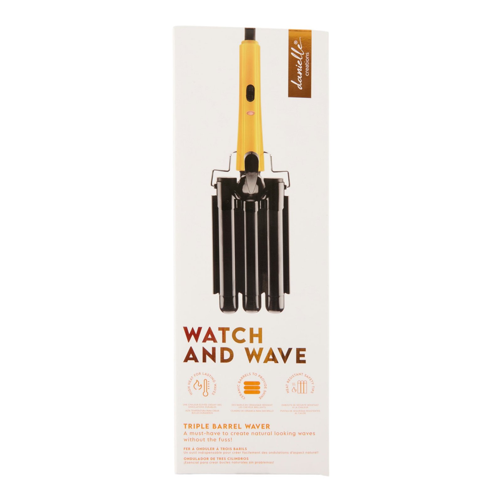 Danielle Creations Triple Barrel Hair Waver