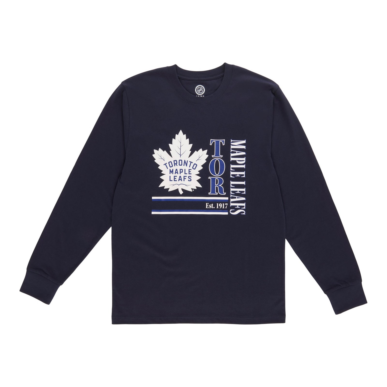 NHL Men's Licensed Toronto Maple Leafs Long Sleeve T-Shirt