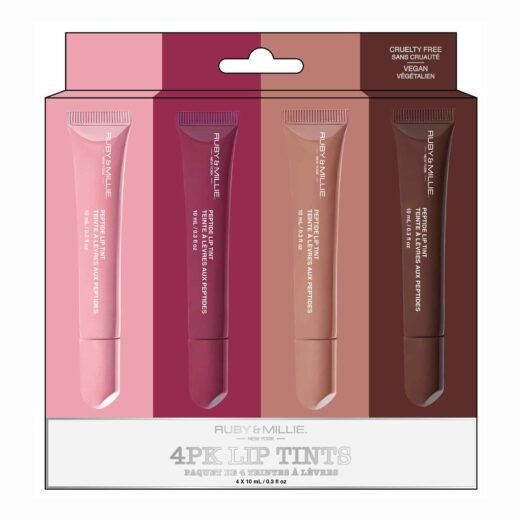 Ruby & Millie Lip Tint Set, 4-Pack