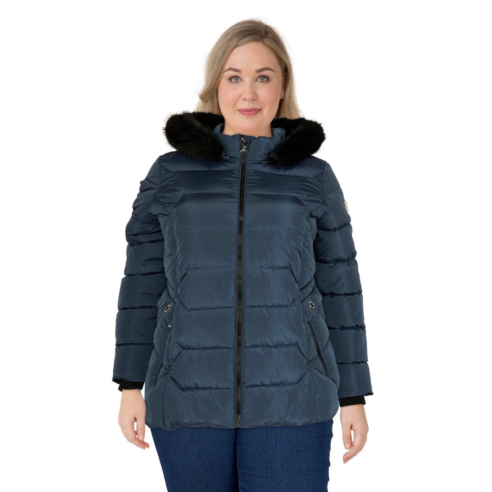 lily morgan Women's Plus Deluxe Quilted Parka, -30°C