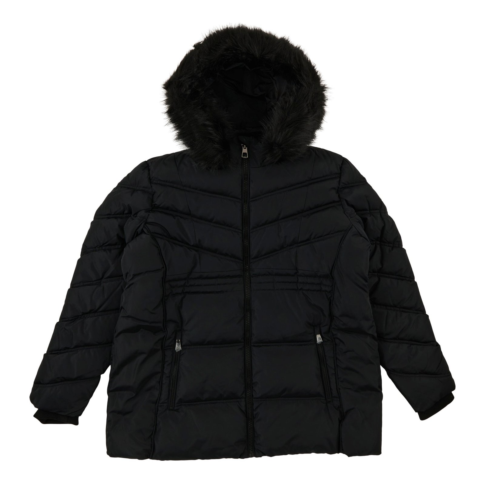 lily morgan Women's Plus Deluxe Short Parka, -30°C