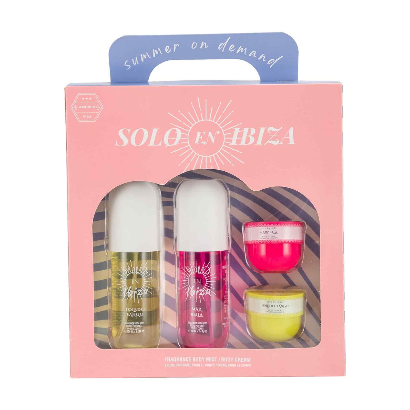 Solo En Ibiza Taledo Tango & Marbella Bliss Gift Set, 4-Pieces