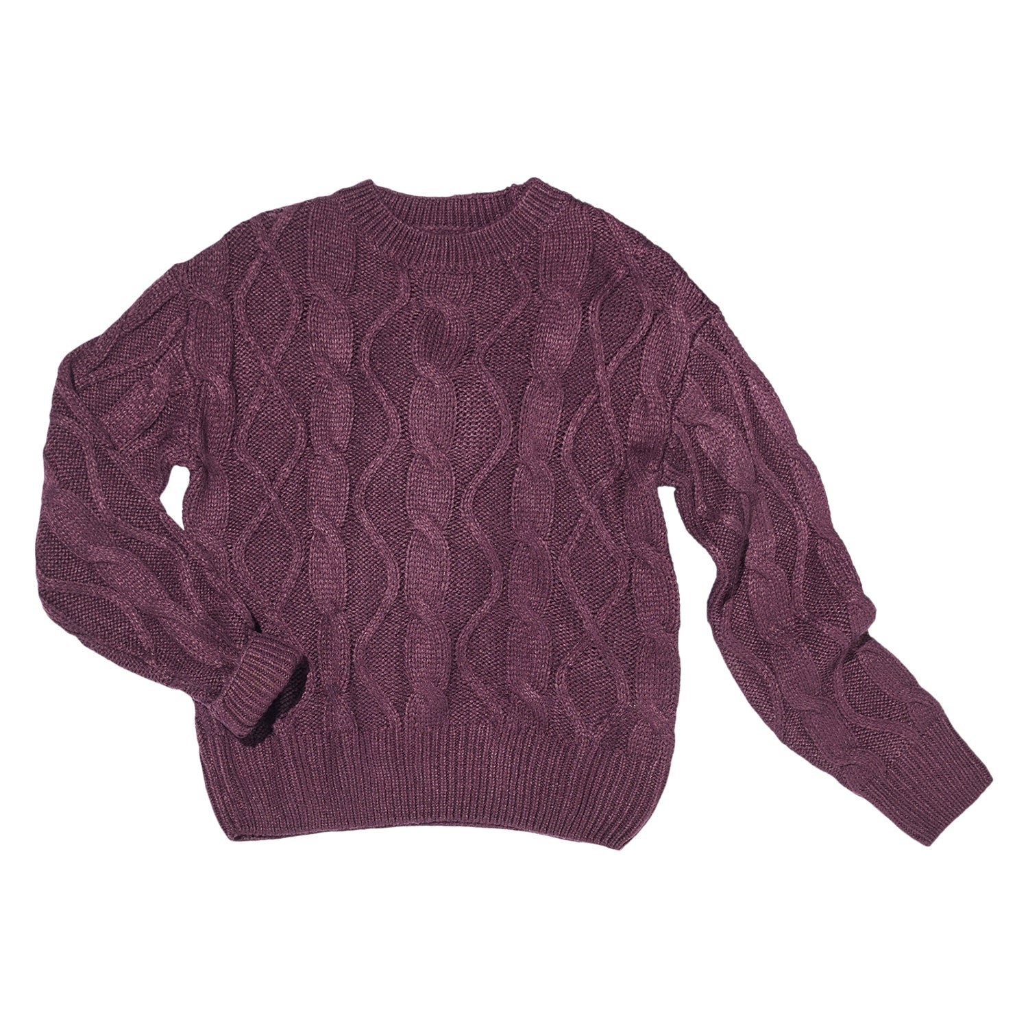 Women's Chucky Cable Sweater, Assorted