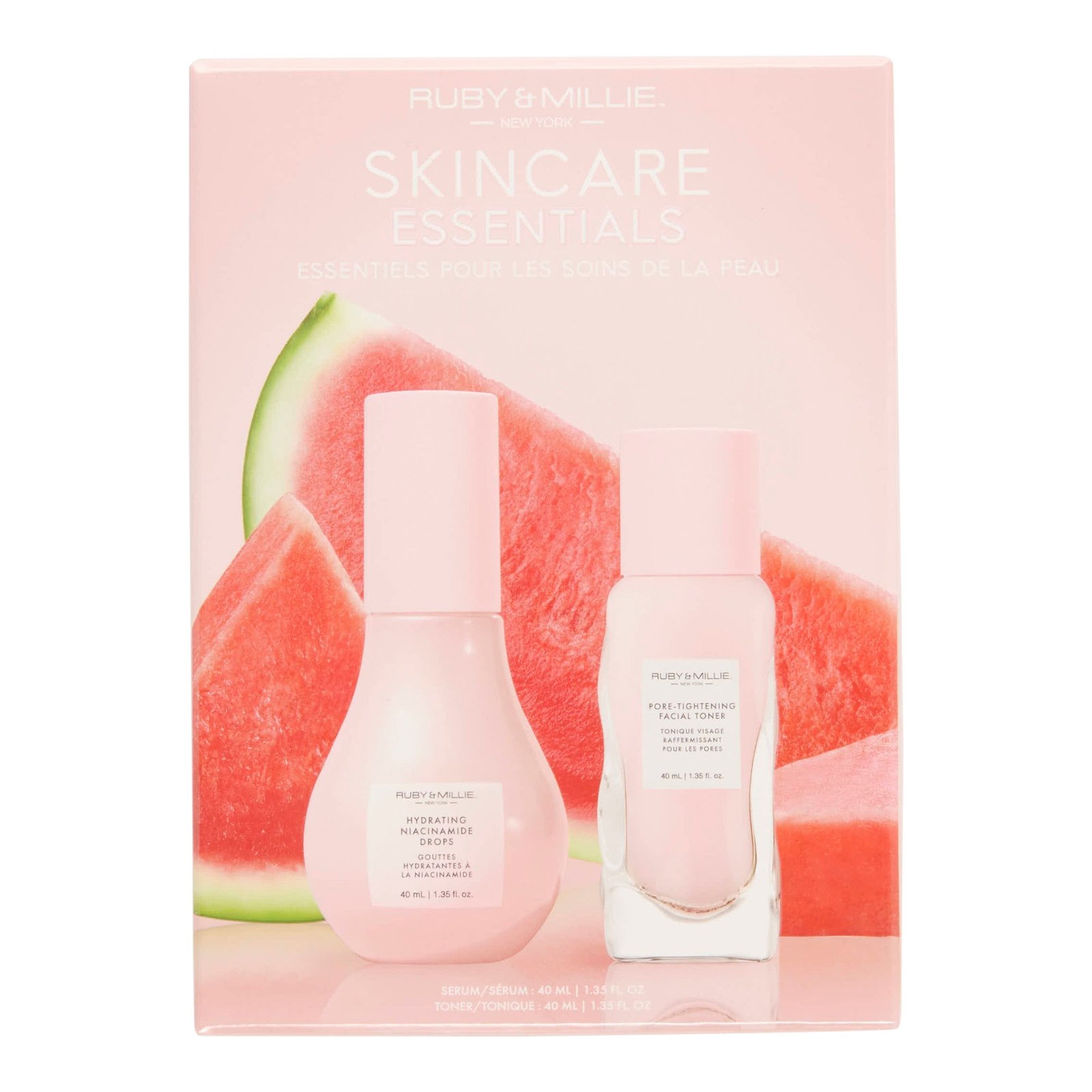 Ruby & Millie Watermelon Toner Dew Drop, 2-Pack