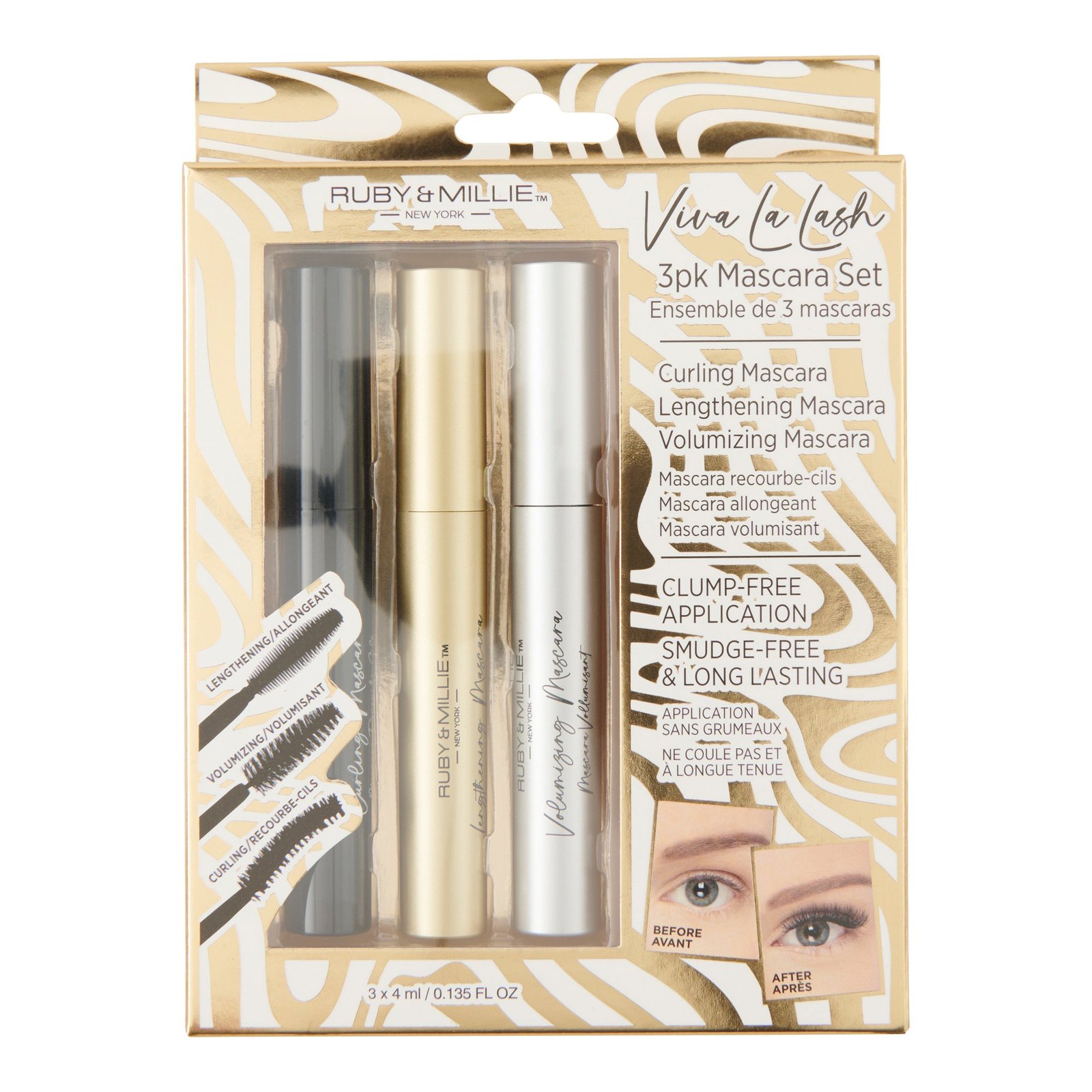 Ruby & Millie Mascara Set, 3-Pack