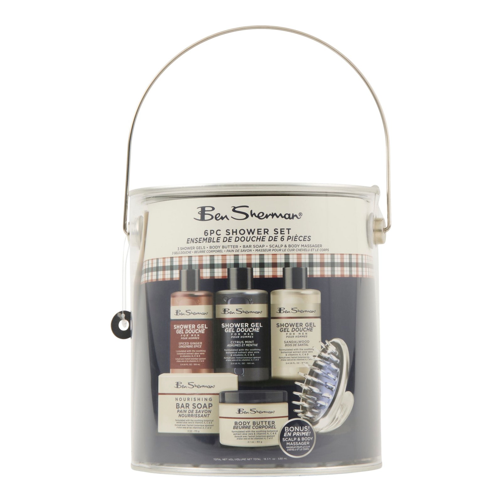 Ben Sherman Tin Man Shower Set