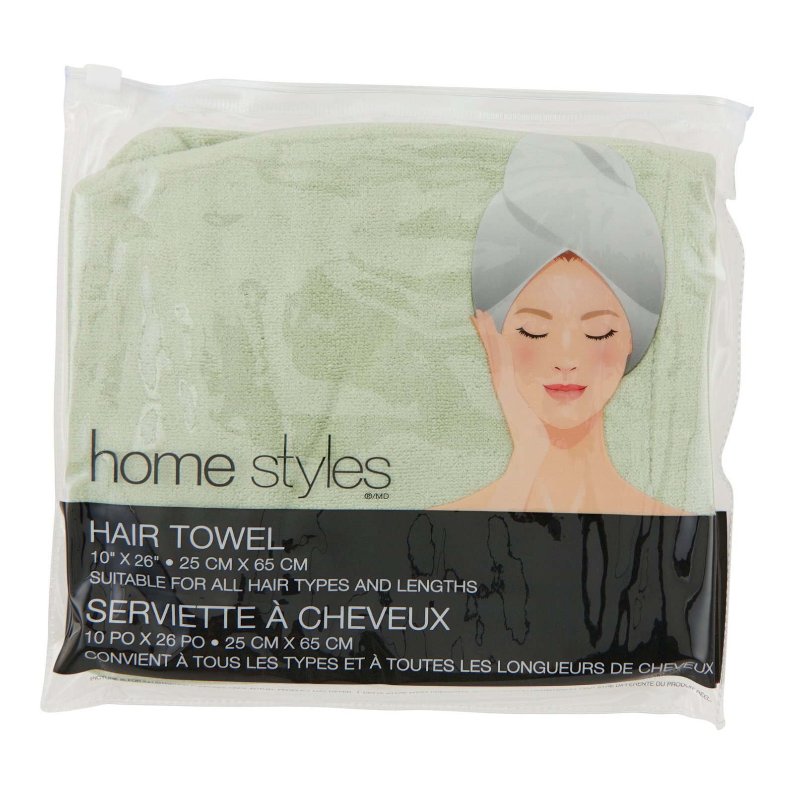 HomeStyles Hair Towel