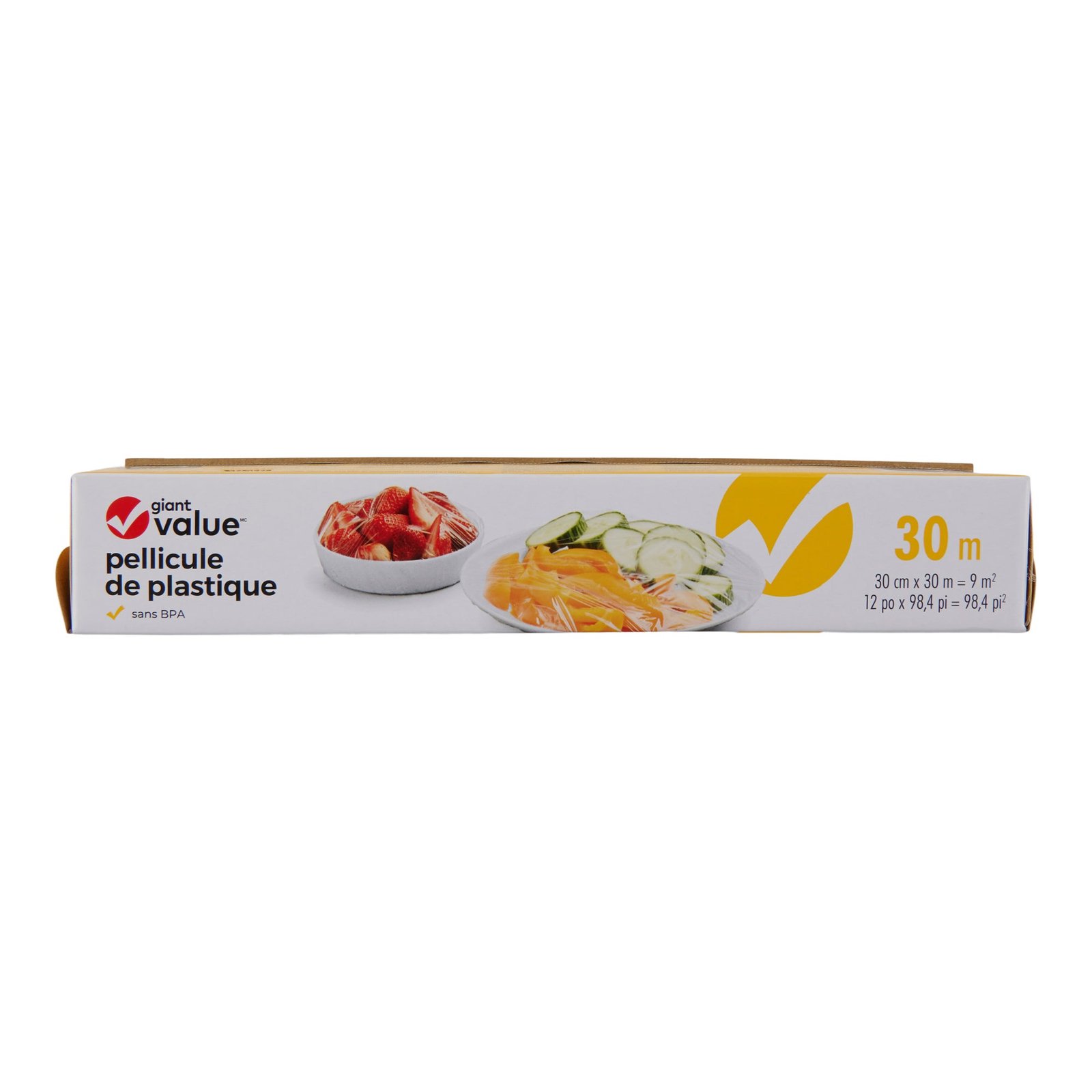 Giant Value Plastic Wrap, 30 m