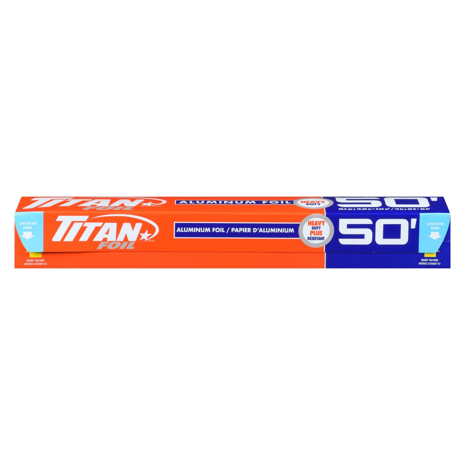 Titan Foil Aluminum Foil Heavy Duty, 12" x 6.0"